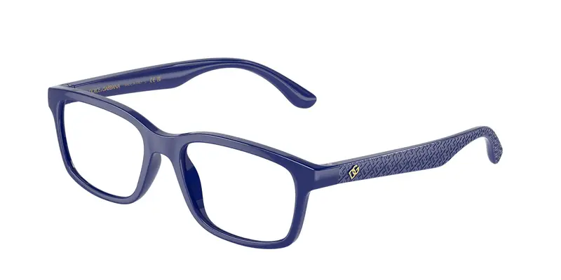 Dolce & Gabbana Bambino DX5097  3094 Montature da vista Nylon Blu Trasparente Squadrata Normale