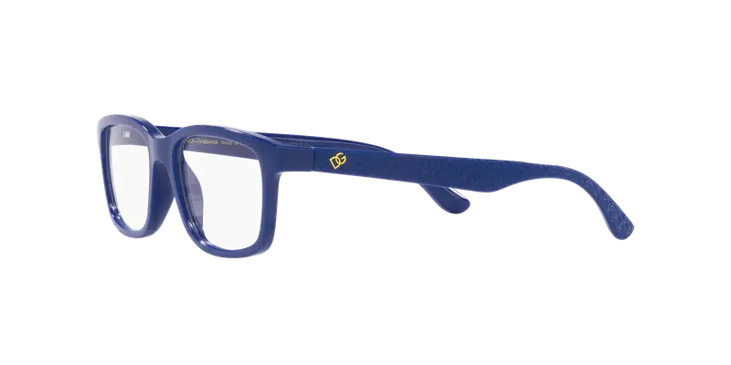 Dolce & Gabbana Bambino DX5097 3094 Montature da vista Nylon Blu Trasparente Squadrata Normale miniatura 3