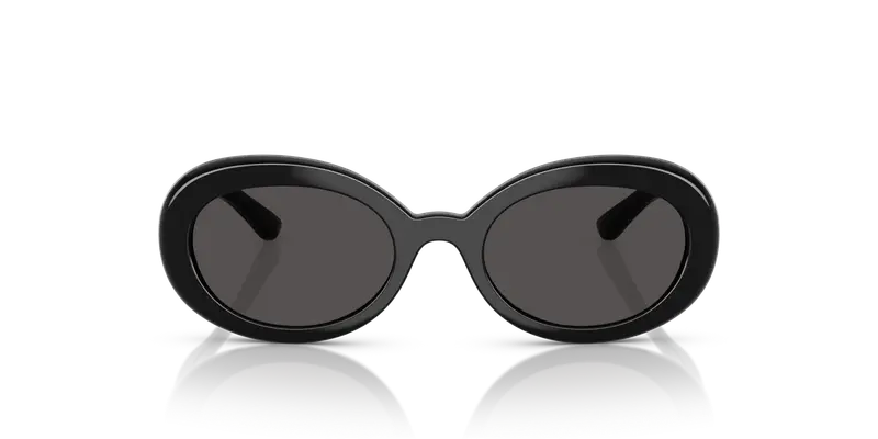 Dolce & Gabbana Bambino DX6007U 501/87 Occhiali da sole Iniettato Nero Grigio Rotonda Normale miniatura 2