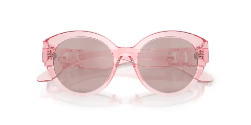 Bambino DX6010 3098VS Occhiali da sole Iniettato Rosa Viola Farfalla Normale miniatura 2