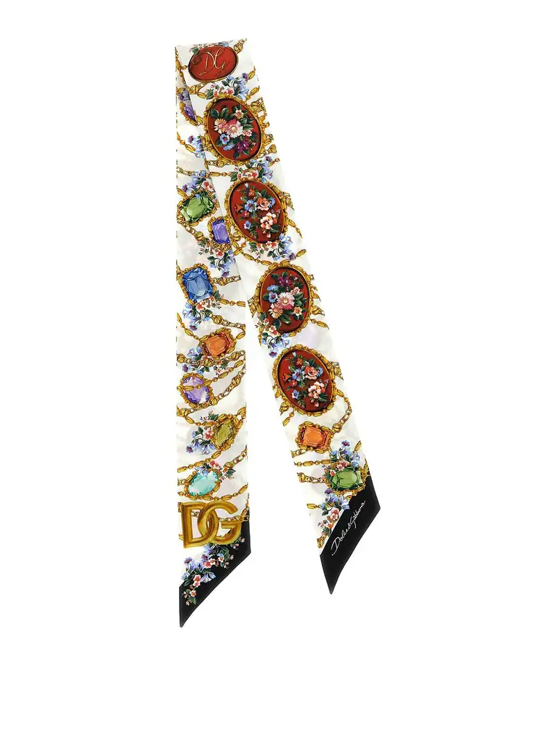 Dolce & Gabbana Bandeau Fiorellini Multicolore