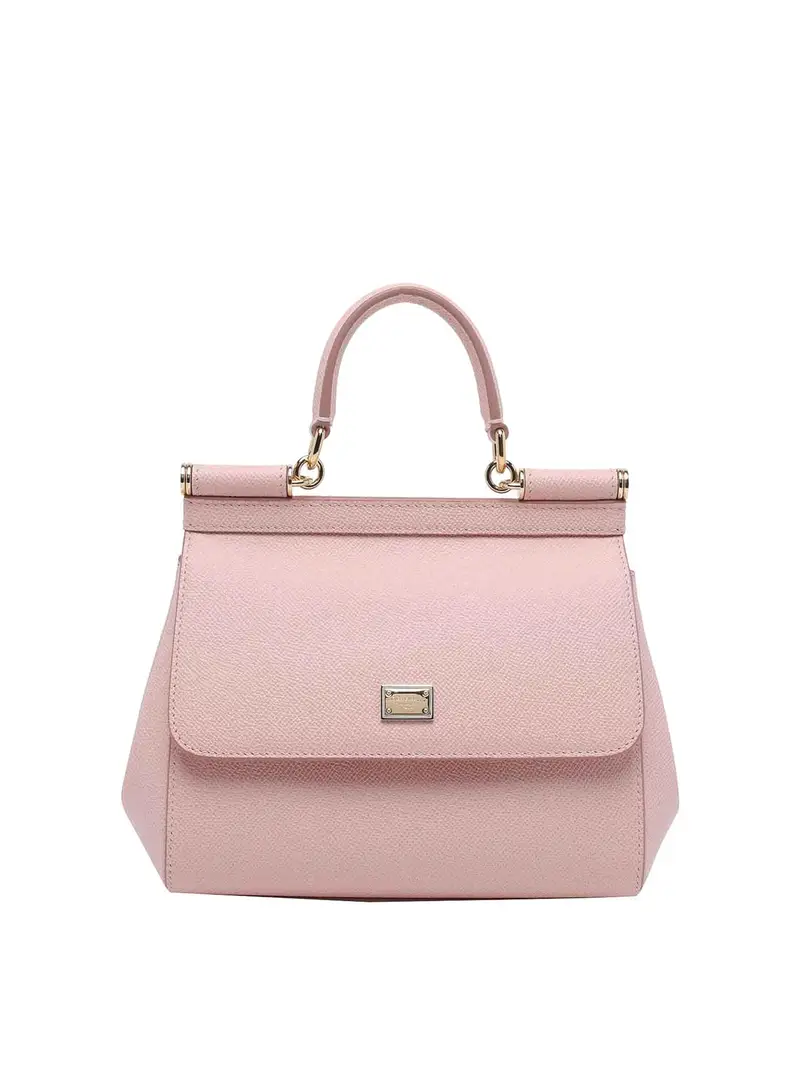 Borsa a mano siciliana media Color Carne E Neutri