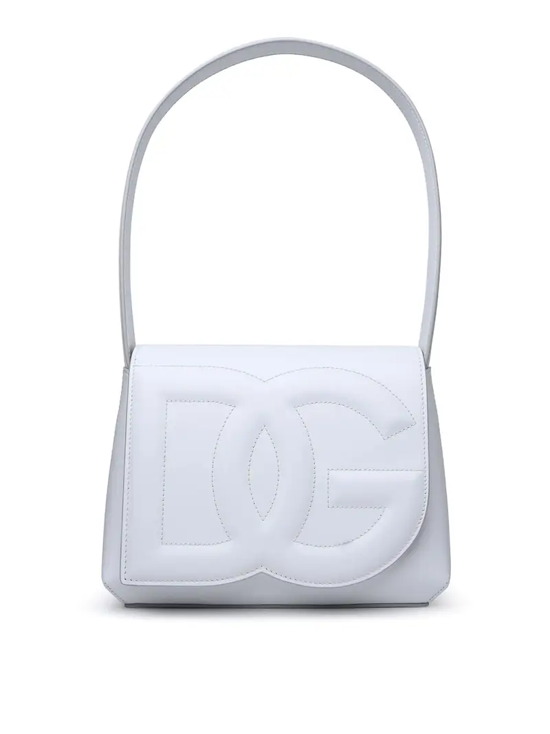 Borsa dg logo piccola Bianco