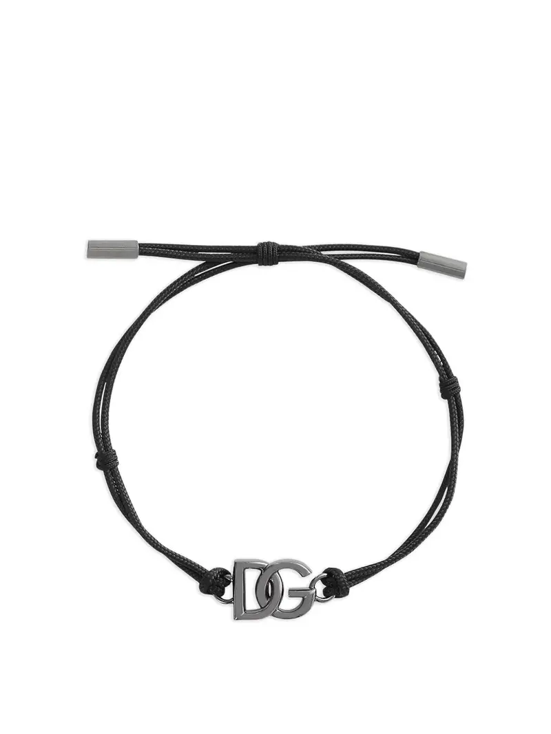 Bracciale DG logo Nero