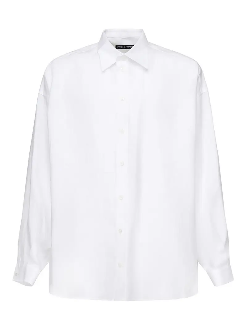 Camicia a maniche lunghe Bianco