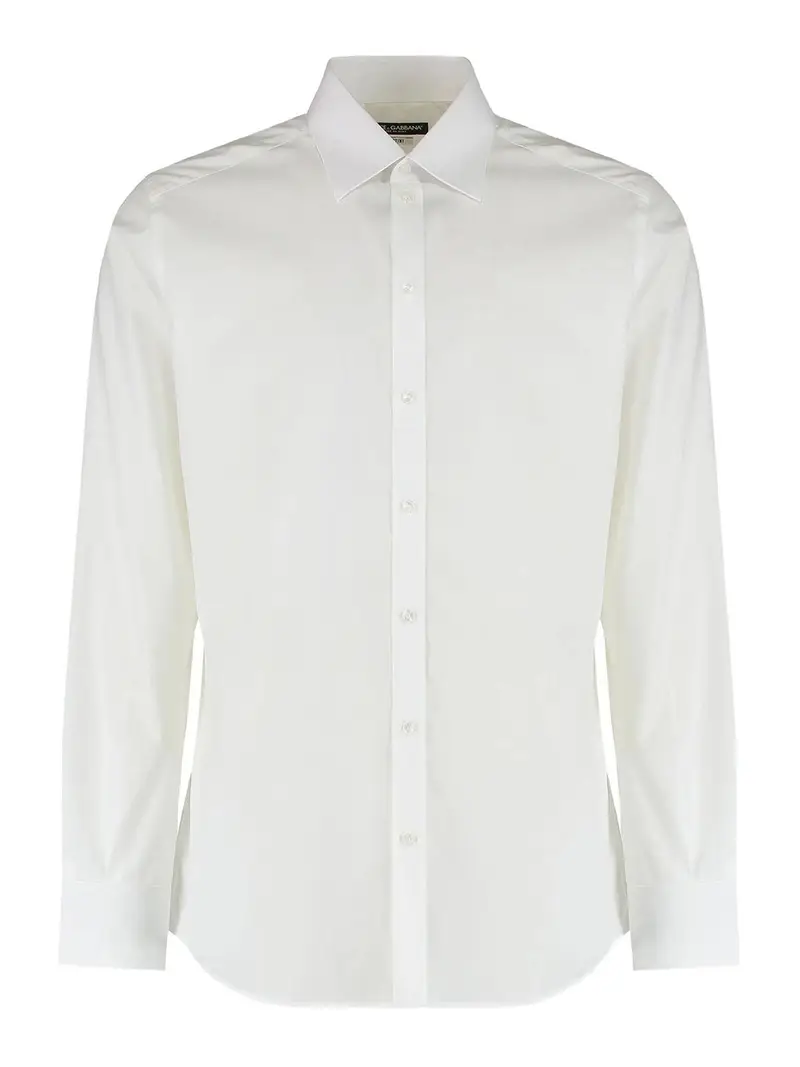 Camicia a maniche lunghe Bianco