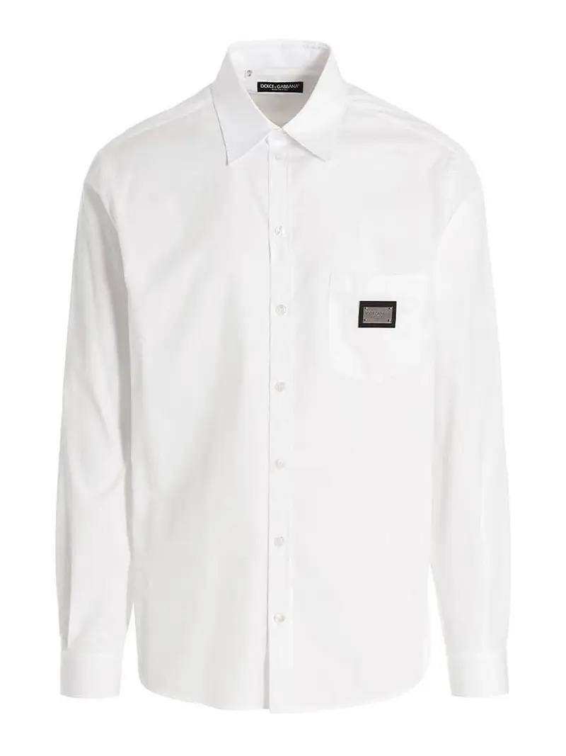 Camicia Dg Essential Bianco