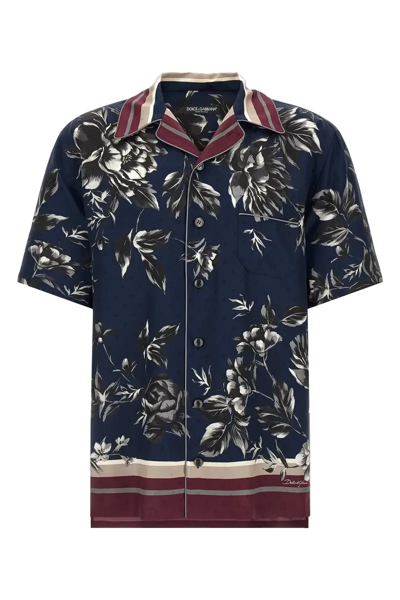 Camicia Hawaii Blu
