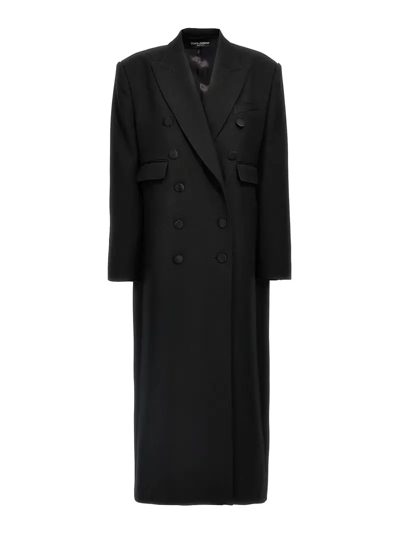 Cappotto da smoking lungo Nero