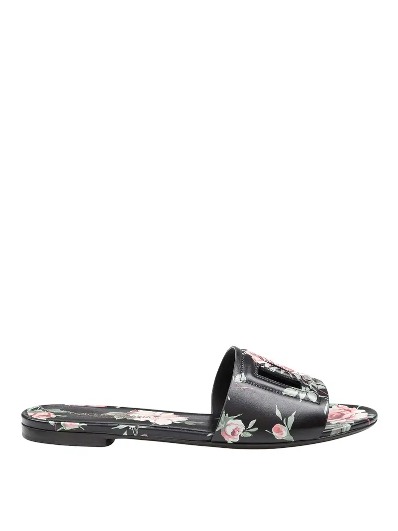 Dolce & Gabbana Ciabatta Flat Rosa