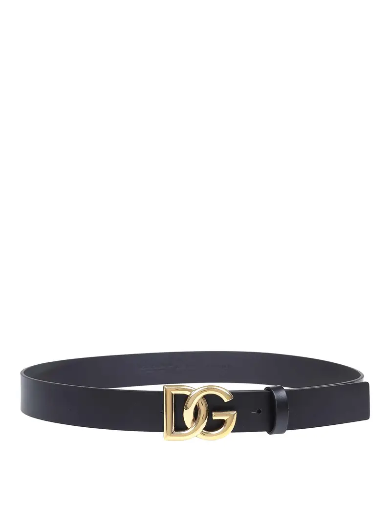 Cintura logo Nero