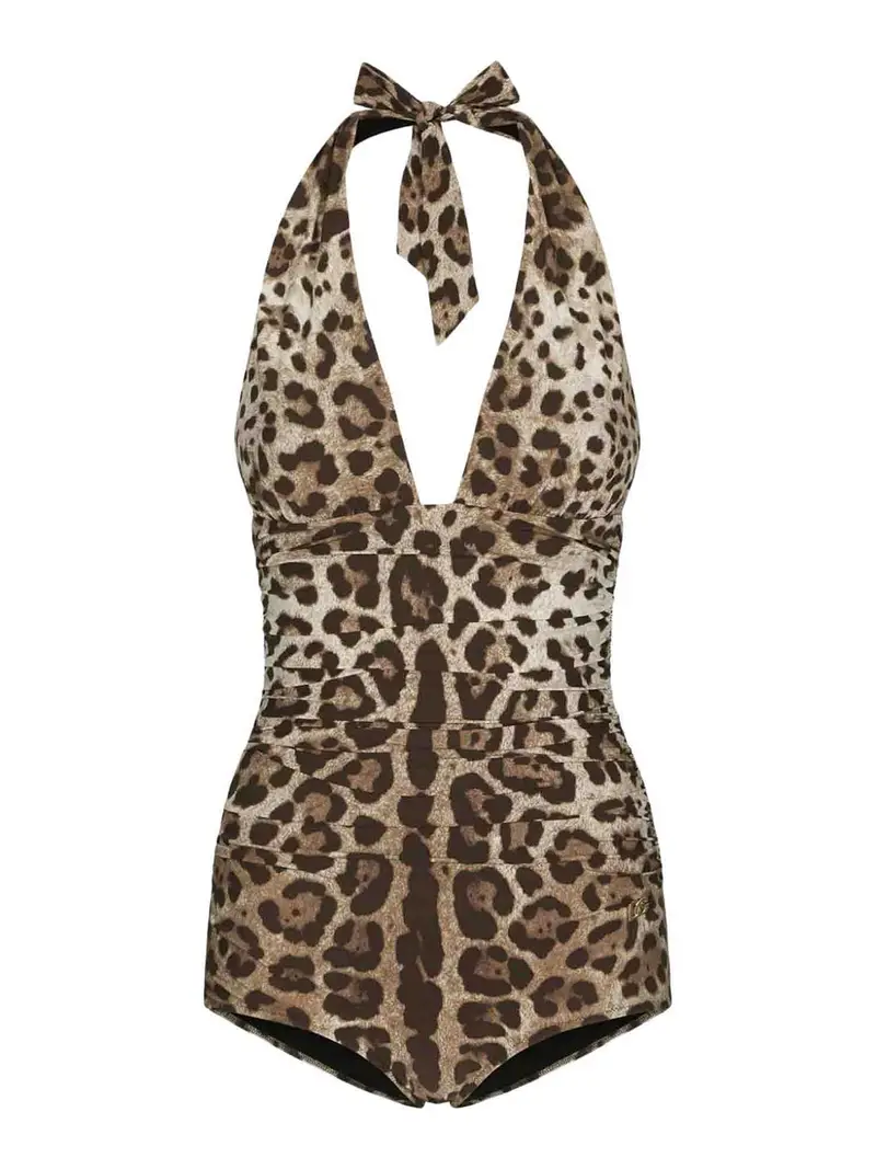 Costume intero Marrone