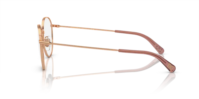 Dolce & Gabbana Donna DG1322 1298 Montature da vista Metallo Rosa Trasparente Pantos Normale miniatura 3