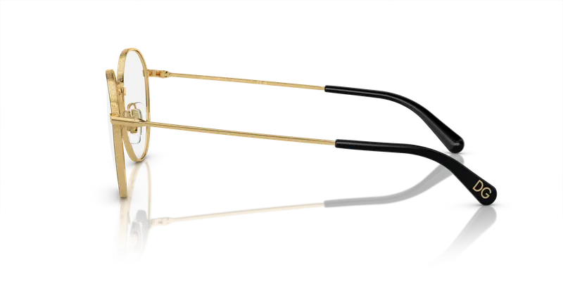 Dolce & Gabbana Donna DG1322 1334 Montature da vista Metallo Nero Trasparente Pantos Normale miniatura 3