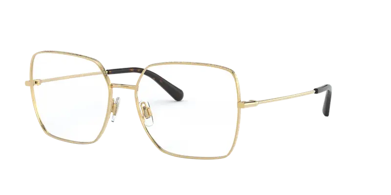 Dolce & Gabbana Donna DG1323 02 Montature da vista Metallo Oro Squadrata