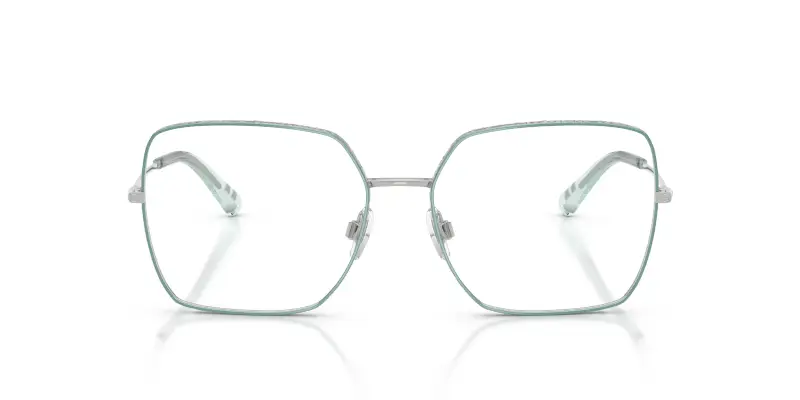 Donna DG1323 1325 Montature da vista Metallo Argento Trasparente Squadrata Normale miniatura 3