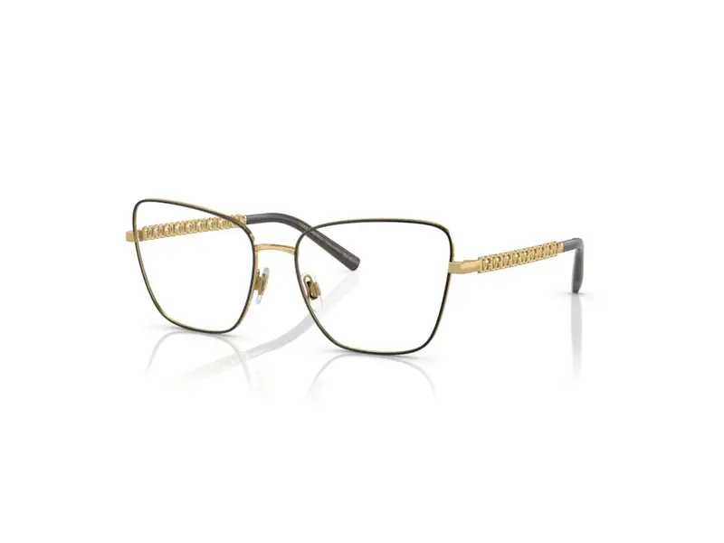 Dolce & Gabbana Donna DG1346  1311 Montature da vista Acciaio Oro Trasparente Farfalla Normale