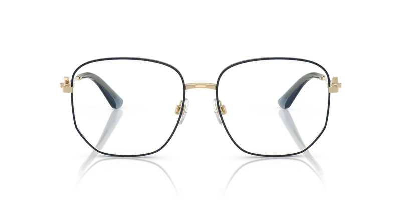 Dolce & Gabbana Donna DG1356 488 Montature da vista Acciaio Oro Trasparente Pantos Normale miniatura 2