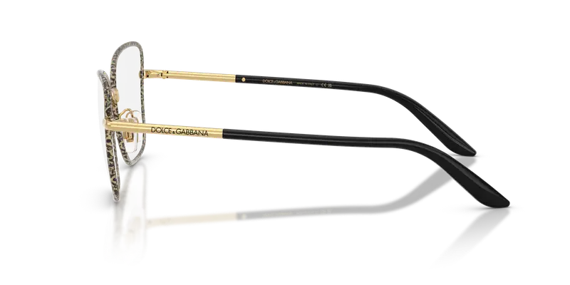 Dolce & Gabbana Donna DG1359 1364 Montature da vista Metallo Oro Trasparente Cat Eye Normale miniatura 3