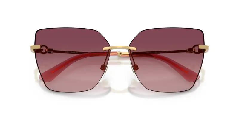 Dolce & Gabbana Occhiali da sole Donna Oro Rosa 2912781 miniatura 2