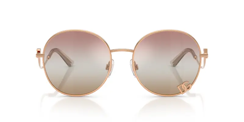 Dolce & Gabbana Occhiali da sole Donna Oro Rosa 2912777 miniatura 3