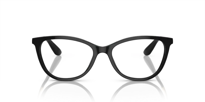 Dolce & Gabbana Donna DG3258 501 Montature da vista Acetato Nero Trasparente Farfalla Normale miniatura 2