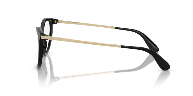 Dolce & Gabbana Donna DG3258 501 Montature da vista Acetato Nero Trasparente Farfalla Normale miniatura 3