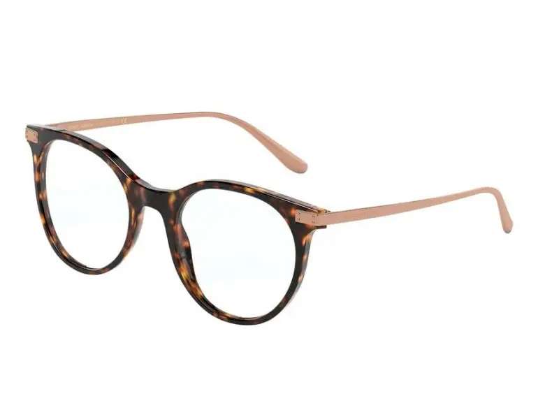 Dolce & Gabbana Donna DG3330 502 Montature da vista Plastica Havana  Pantos