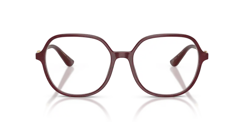 Dolce & Gabbana Donna DG3364 3442 Montature da vista Acetato Rosso Trasparente Farfalla Normale miniatura 2