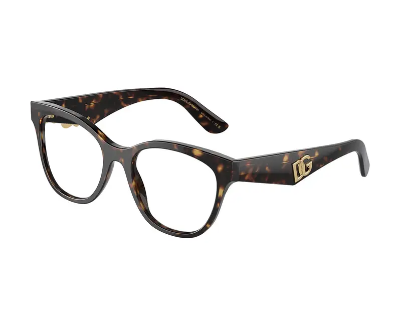 Dolce & Gabbana Donna DG3371 502 Montature da vista Acetato Havana  Pantos