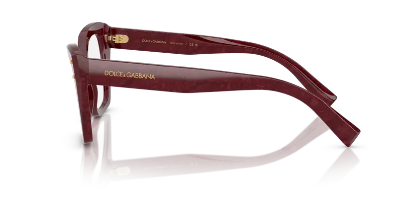 Dolce & Gabbana Donna DG3386 3442 Montature da vista Acetato Multi-colore Trasparente Farfalla Normale miniatura 3