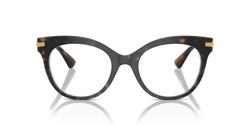 Dolce & Gabbana Donna DG3392 3217 Montature da vista Acetato Tartaruga Trasparente Farfalla Normale miniatura 2