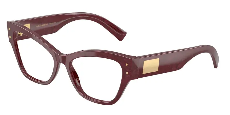 Dolce & Gabbana Donna DG3404  3442 Montature da vista Acetato Multi-colore Trasparente Farfalla Normale