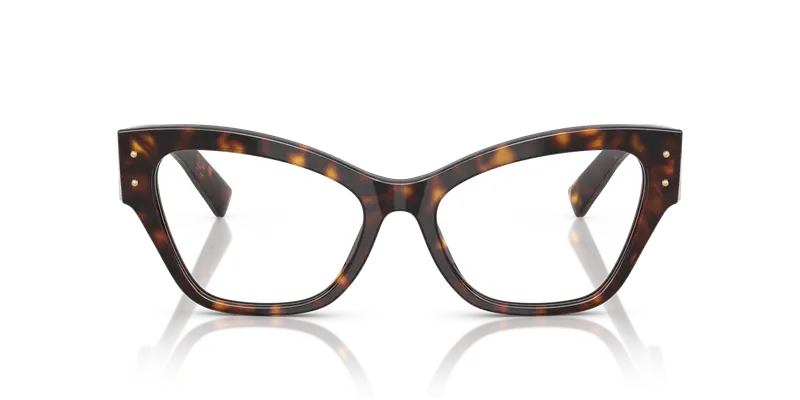 Dolce & Gabbana Donna DG3404 502 Montature da vista Acetato Tartaruga Trasparente Farfalla Normale miniatura 2