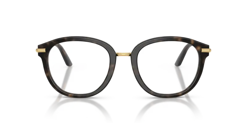 Dolce & Gabbana Donna DG3410 3217 Montature da vista Acetato Tartaruga Trasparente Pantos Normale miniatura 2