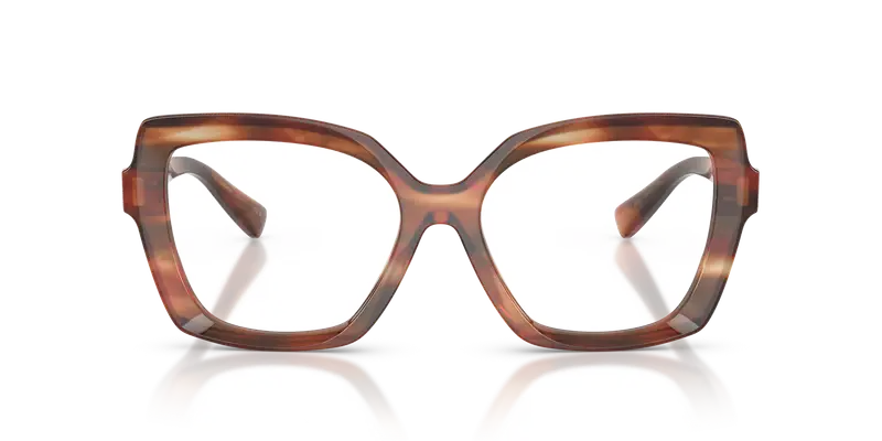 Dolce & Gabbana Donna DG3413 3221 Montature da vista Acetato Tartaruga Trasparente Farfalla Normale miniatura 2