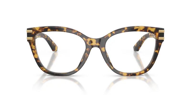 Dolce & Gabbana Donna DG3418 3330 Montature da vista Acetato Tartaruga Trasparente Farfalla Normale miniatura 2