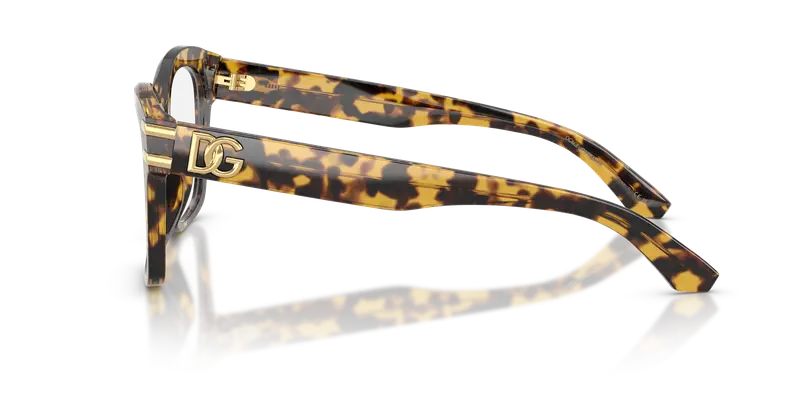 Dolce & Gabbana Donna DG3419 3330 Montature da vista Acetato Tartaruga Trasparente Squadrata Normale miniatura 3