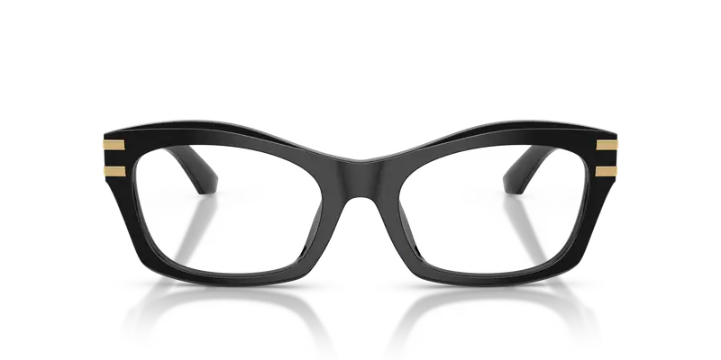 Dolce & Gabbana Donna DG3420 501 Montature da vista Acetato Nero Trasparente Farfalla Normale miniatura 2