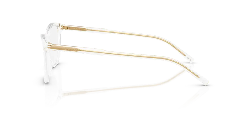 Dolce & Gabbana Donna DG3424 3133 Montature da vista Acetato Trasparente Trasparente Squadrata Normale miniatura 3