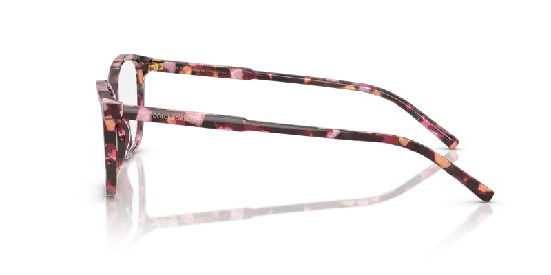 Dolce & Gabbana Donna DG3424 3440 Montature da vista Acetato Rosa Trasparente Squadrata Normale miniatura 3