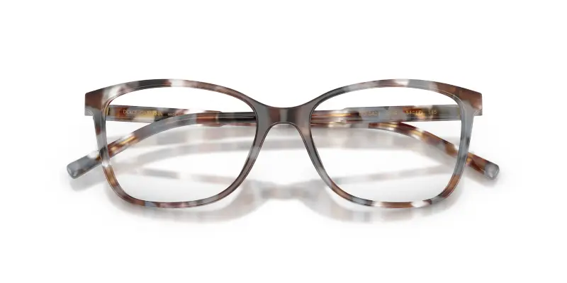 Donna DG3424 3445 Montature da vista Acetato Tartaruga Trasparente Squadrata Normale miniatura 2