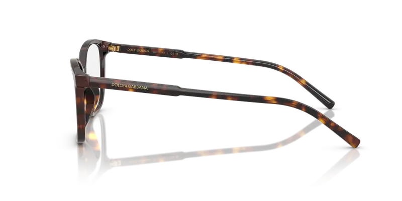 Dolce & Gabbana Donna DG3424 502 Montature da vista Acetato Tartaruga Trasparente Squadrata Normale miniatura 3