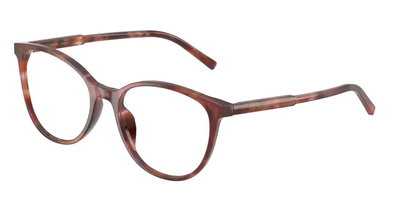 Donna DG3425 3444 Montature da vista Acetato Tartaruga Trasparente Farfalla Normale