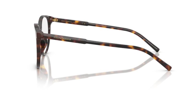 Dolce & Gabbana Donna DG3425 502 Montature da vista Acetato Tartaruga Trasparente Farfalla Normale miniatura 3