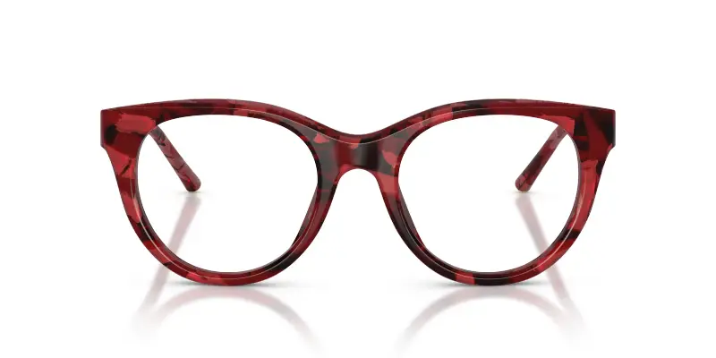 Donna DG3433 3463 Montature da vista Acetato Rosso Trasparente Pantos Normale miniatura 3