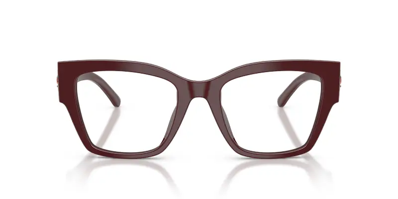 Donna DG3435B 3091 Montature da vista Acetato Rosso Trasparente Farfalla Normale miniatura 3