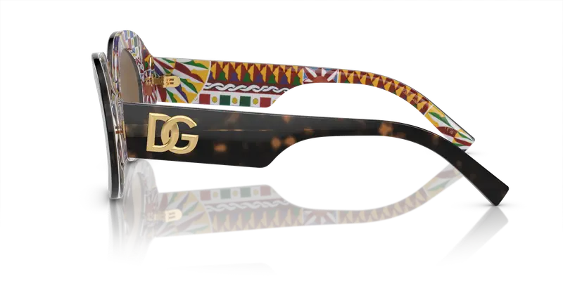 Dolce & Gabbana Occhiali da sole Donna Multicolore 860448 miniatura 3