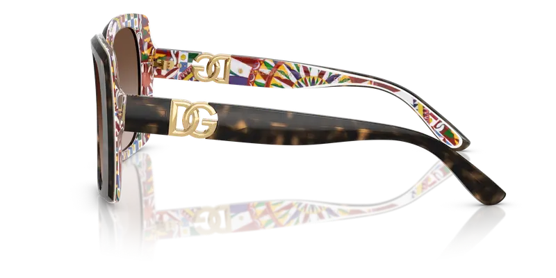 Dolce & Gabbana Occhiali da sole Donna Multicolore 838360 miniatura 3