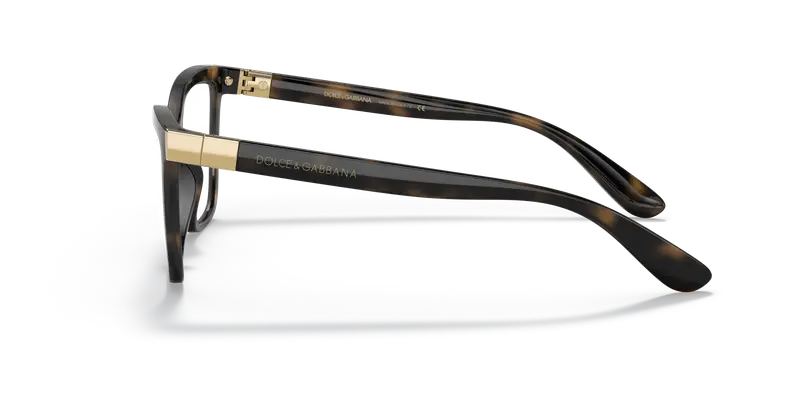 Dolce & Gabbana Donna DG5076 502 Montature da vista Nylon Tartaruga Trasparente Cat Eye Normale miniatura 3